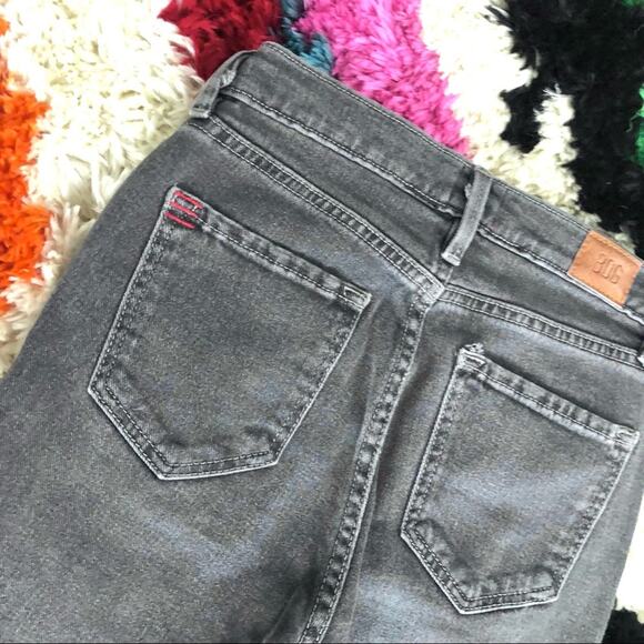 BDG Twig High Rise Cropped Two Tone Black Jeans - Picture 10 of 15